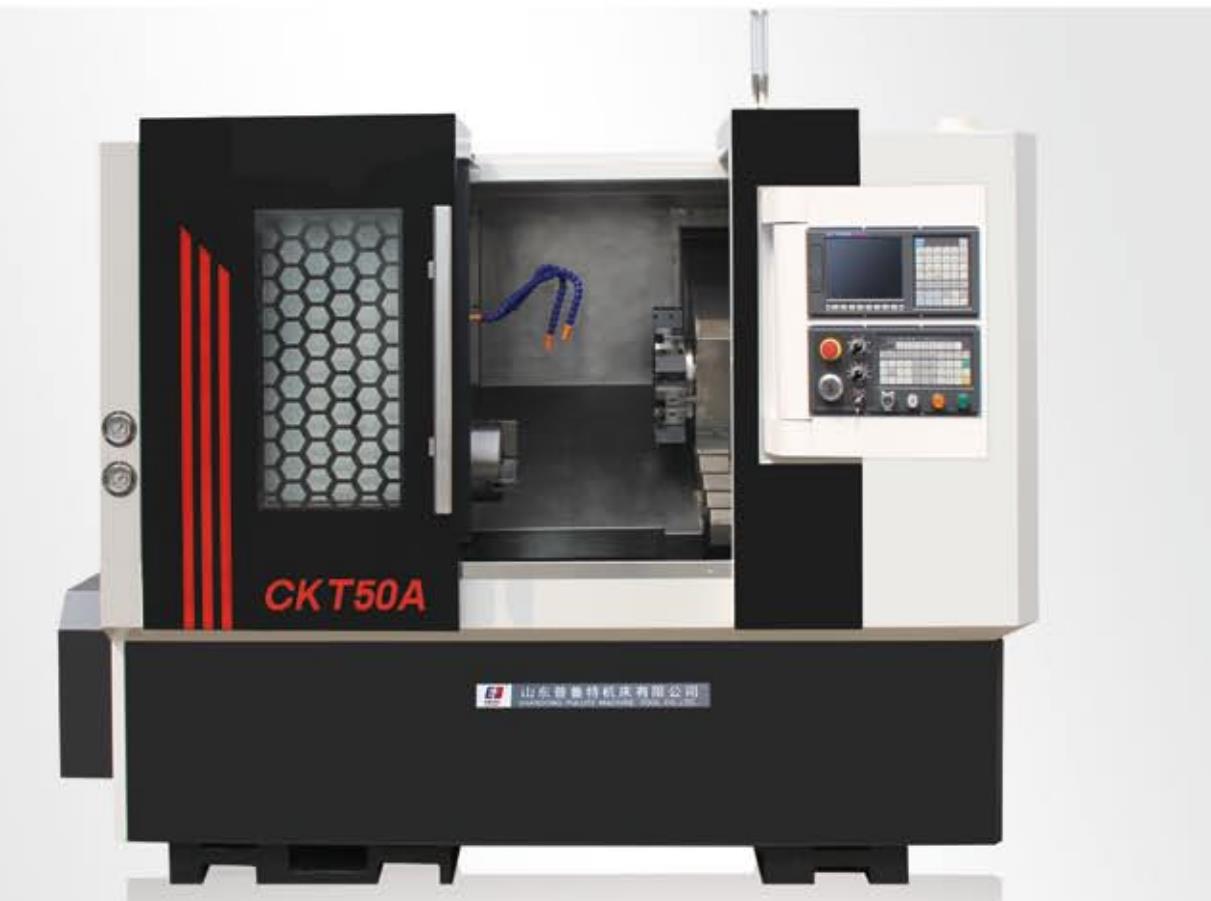 Torno CNC de bancada inclinada de alto rendimiento TCK56A
