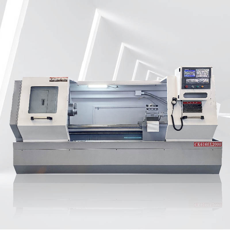 مخرطة CNC طراز CK6160×2000 | مركز خراطة أفقي للخدمة الشاقة مخصص لتشغيل الأعمدة الطويلة