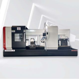 مخرطة أفقية CNC شديدة التحمل طراز 61100X3000