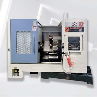 مخرطة TCK52D عالية الدقة ذات سرير مائل ونظام تحكم رقمي (CNC)