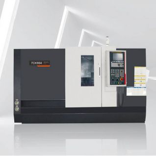 Токарный станок с наклонной станиной с ЧПУ для металла TCK66A