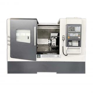 Torno CNC de cama inclinada FCK50 para metal